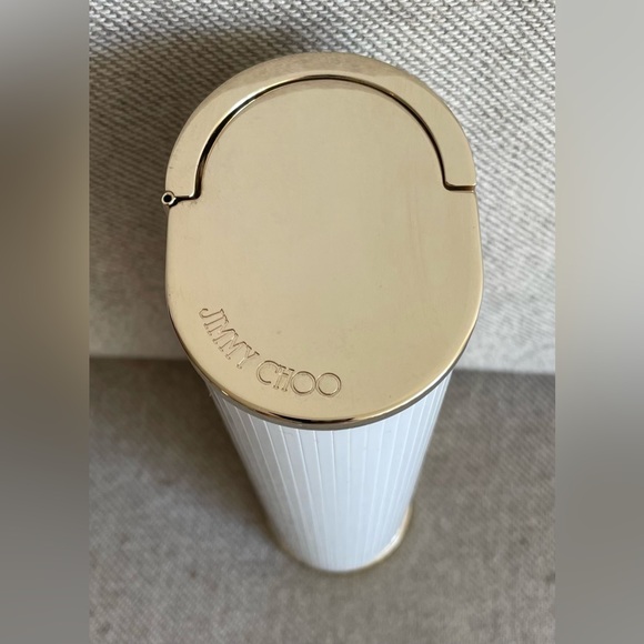 Jimmy Choo White Cylinder Acrylic Evening Clutch Bag - Picture 8 of 10